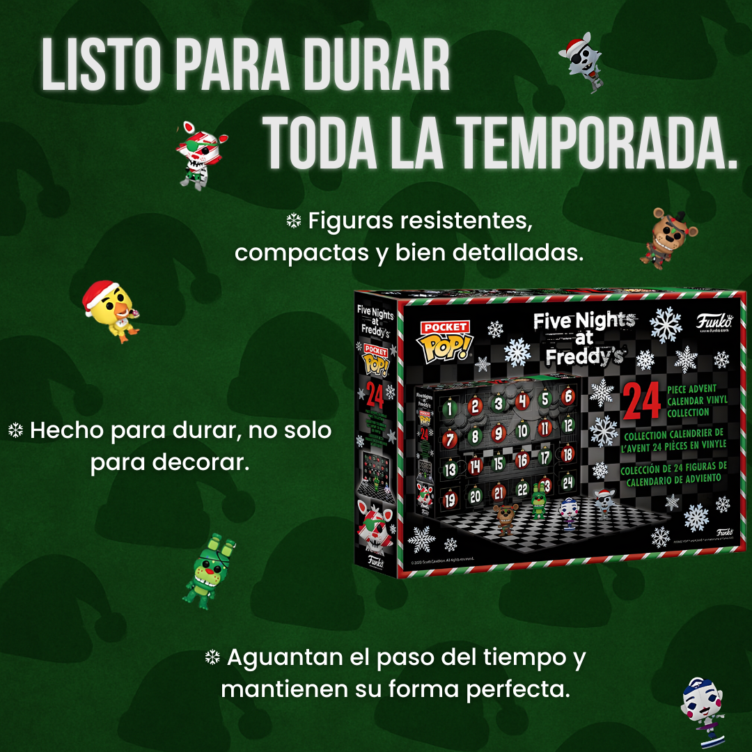 Calendario de Adviento de Animatrónicos de Terror Navideño