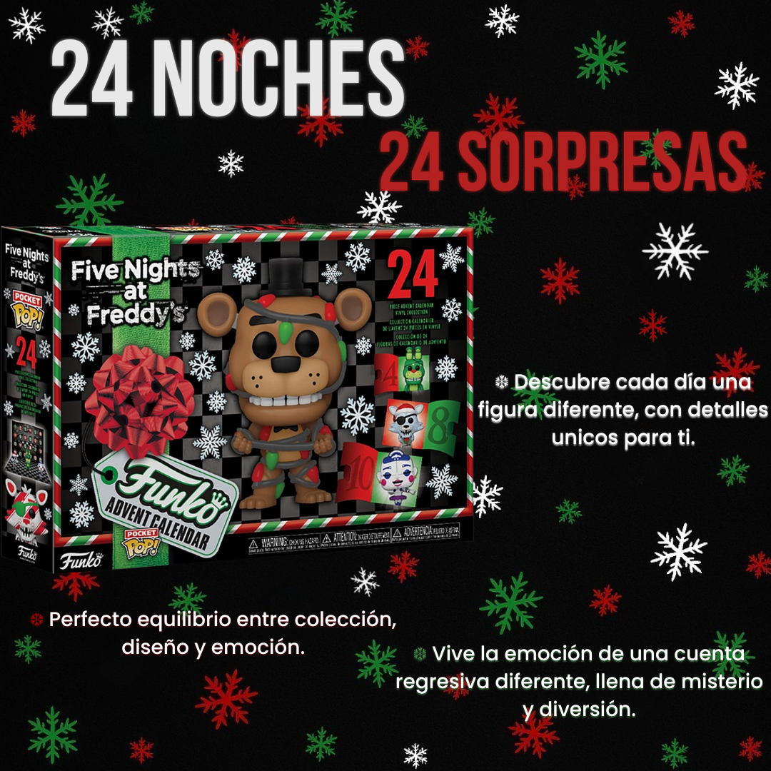 Calendario de Adviento de Animatrónicos de Terror Navideño