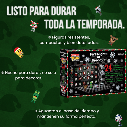 Calendario de Adviento de Animatrónicos de Terror Navideño