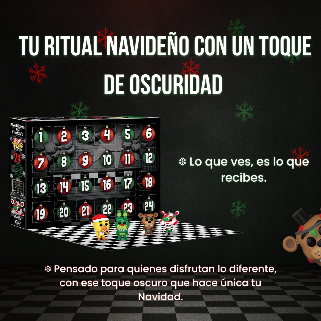 Calendario de Adviento de Animatrónicos de Terror Navideño